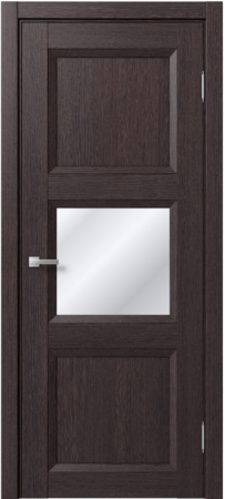 Входная дверь  - Межкомнатная дверь экошпон модель Доминика Классик 846 Дуб серый
