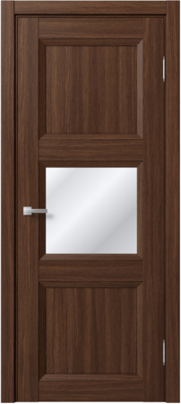 Входная дверь  - Межкомнатная дверь экошпон модель Доминика Классик 846 Орех вела