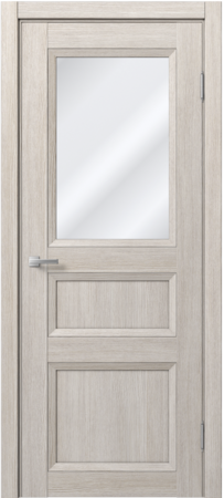 Входная дверь  - Межкомнатная дверь экошпон модель Доминика Классик 850 Лиственница кремовая