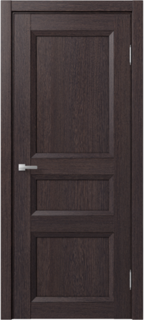 Входная дверь  - Межкомнатная дверь экошпон модель Доминика Классик 851 Дуб серый