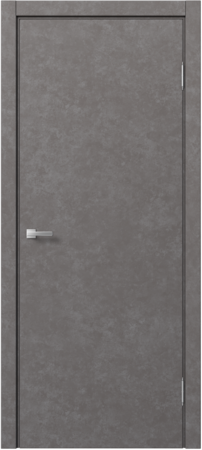 Входная дверь  - Межкомнатная дверь экошпон Доминика 900 Бетон серый
