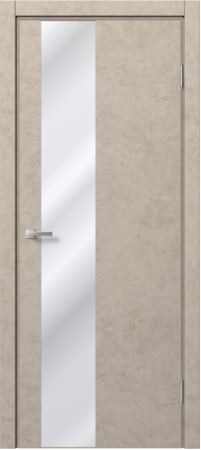 Входная дверь  - Межкомнатная дверь экошпон Доминика 905 Бетон бежевый