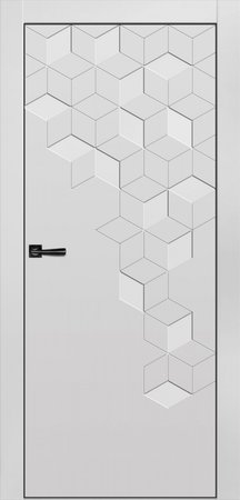 Входная дверь  - Межкомнатные двери Динмар модель Новелла 1