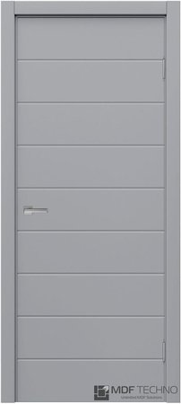 Входная дверь  - Межкомнатная дверь эмаль модель Доминика Стефани 1008 RAL 7040