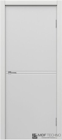 Входная дверь  - Межкомнатная дверь эмаль модель Доминика Стефани 1011 Белый