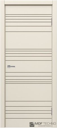 Входная дверь  - Межкомнатная дверь эмаль модель Доминика Стефани 1024 RAL 1013