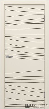 Входная дверь  - Межкомнатная дверь эмаль модель Доминика Стефани 1025 RAL 1013