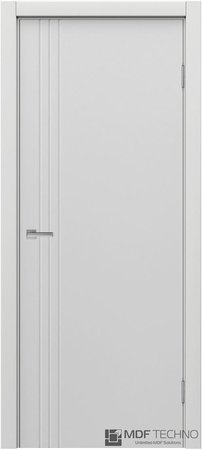 Входная дверь  - Межкомнатная дверь эмаль модель Доминика Стефани 1033 Белый