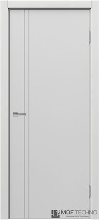 Входная дверь  - Межкомнатная дверь эмаль модель Доминика Стефани 1041 Белый