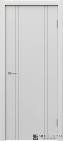 Входная дверь  - Межкомнатная дверь эмаль модель Доминика Стефани 1042 Белый