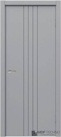 Входная дверь  - Межкомнатная дверь эмаль модель Доминика Стефани 1043 RAL 7040