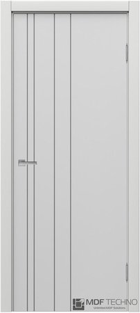 Входная дверь  - Межкомнатная дверь эмаль модель Доминика Стефани 1051 Белый