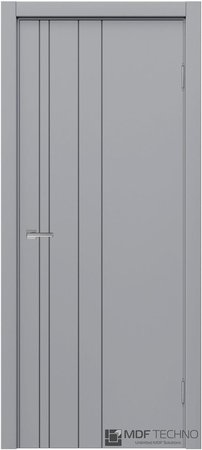 Входная дверь  - Межкомнатная дверь эмаль модель Доминика Стефани 1051 RAL 7040