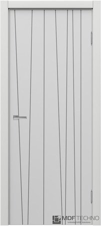 Входная дверь  - Межкомнатная дверь эмаль модель Доминика Стефани 1052 Белый