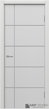 Входная дверь  - Межкомнатная дверь эмаль модель Доминика Стефани 1062 Белый