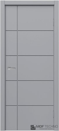 Входная дверь  - Межкомнатная дверь эмаль модель Доминика Стефани 1062 RAL 7040