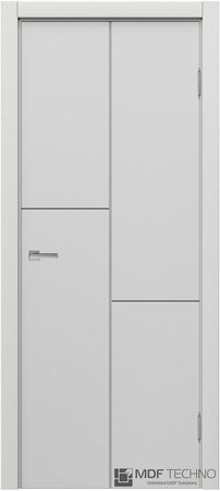 Входная дверь  - Межкомнатная дверь эмаль модель Доминика Стефани 1063 Белый