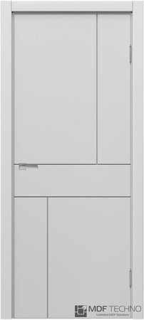 Входная дверь  - Межкомнатная дверь эмаль модель Доминика Стефани 1064 Белый