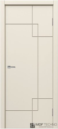 Входная дверь  - Межкомнатная дверь эмаль модель Доминика Стефани 1065 RAL 1013