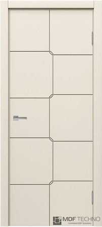 Входная дверь  - Межкомнатная дверь эмаль модель Доминика Стефани 1066 RAL 1013