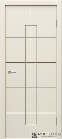 Входная дверь  - Межкомнатная дверь эмаль модель Доминика Стефани 1067 RAL 1013