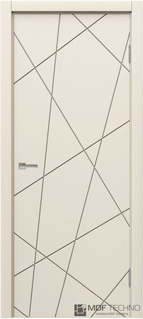 Входная дверь  - Межкомнатная дверь эмаль модель Доминика Стефани 1073 RAL 1013