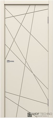 Входная дверь  - Межкомнатная дверь эмаль модель Доминика Стефани 1074 RAL 1013