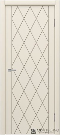 Входная дверь  - Межкомнатная дверь эмаль модель Доминика Стефани 1083 RAL 1013