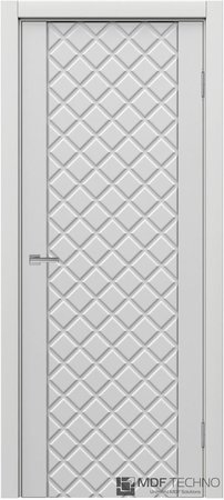Входная дверь  - Межкомнатная дверь эмаль модель Доминика Стефани 1084 Белый