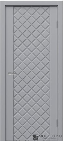 Входная дверь  - Межкомнатная дверь эмаль модель Доминика Стефани 1084 RAL 7040