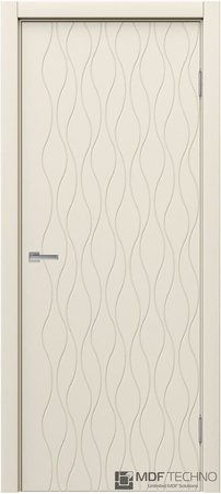 Входная дверь  - Межкомнатная дверь эмаль модель Доминика Стефани 1104 RAL 1013