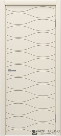 Входная дверь  - Межкомнатная дверь эмаль модель Доминика Стефани 1105 RAL 1013