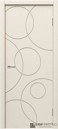 Входная дверь  - Межкомнатная дверь эмаль модель Доминика Стефани 1111 RAL 1013