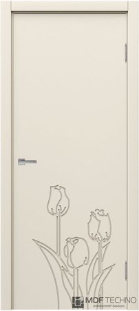 Входная дверь  - Межкомнатная дверь эмаль модель Доминика Стефани 1123 RAL 1013