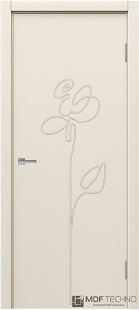 Входная дверь  - Межкомнатная дверь эмаль модель Доминика Стефани 1125 RAL 1013