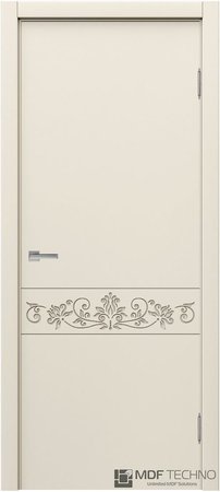 Входная дверь  - Межкомнатная дверь эмаль модель Доминика Стефани 1141 RAL 1013