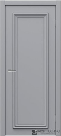 Входная дверь  - Межкомнатная дверь эмаль модель Доминика Стефани 2001 RAL 7040