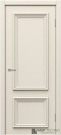 Входная дверь  - Межкомнатная дверь эмаль модель Доминика Стефани 2002 RAL 1013