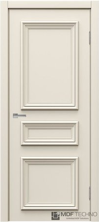 Входная дверь  - Межкомнатная дверь эмаль модель Доминика Стефани 2003 RAL 1013