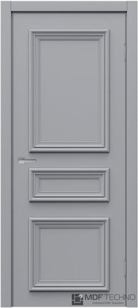 Входная дверь  - Межкомнатная дверь эмаль модель Доминика Стефани 2003 RAL 7040