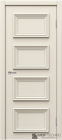 Входная дверь  - Межкомнатная дверь эмаль модель Доминика Стефани 2006 RAL 1013