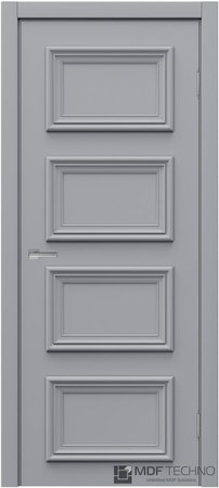 Входная дверь  - Межкомнатная дверь эмаль модель Доминика Стефани 2006 RAL 7040