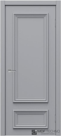 Входная дверь  - Межкомнатная дверь эмаль модель Доминика Стефани 2007 RAL 7040