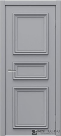 Входная дверь  - Межкомнатная дверь эмаль модель Доминика Стефани 2008 RAL 7040