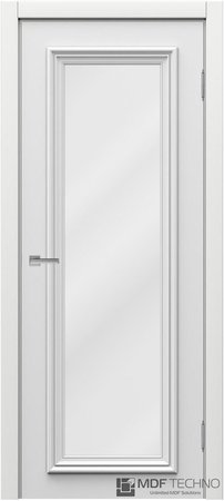 Входная дверь  - Межкомнатная дверь эмаль модель Доминика Стефани 2011 Белый