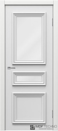 Входная дверь  - Межкомнатная дверь эмаль модель Доминика Стефани 2013 Белый