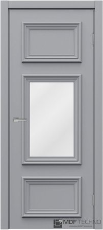 Входная дверь  - Межкомнатная дверь эмаль модель Доминика Стефани 2017 RAL 7040