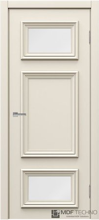 Входная дверь  - Межкомнатная дверь эмаль модель Доминика Стефани 2018 RAL 1013