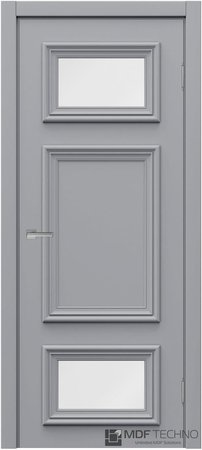 Входная дверь  - Межкомнатная дверь эмаль модель Доминика Стефани 2018 RAL 7040