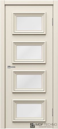 Входная дверь  - Межкомнатная дверь эмаль модель Доминика Стефани 2019 RAL 1013